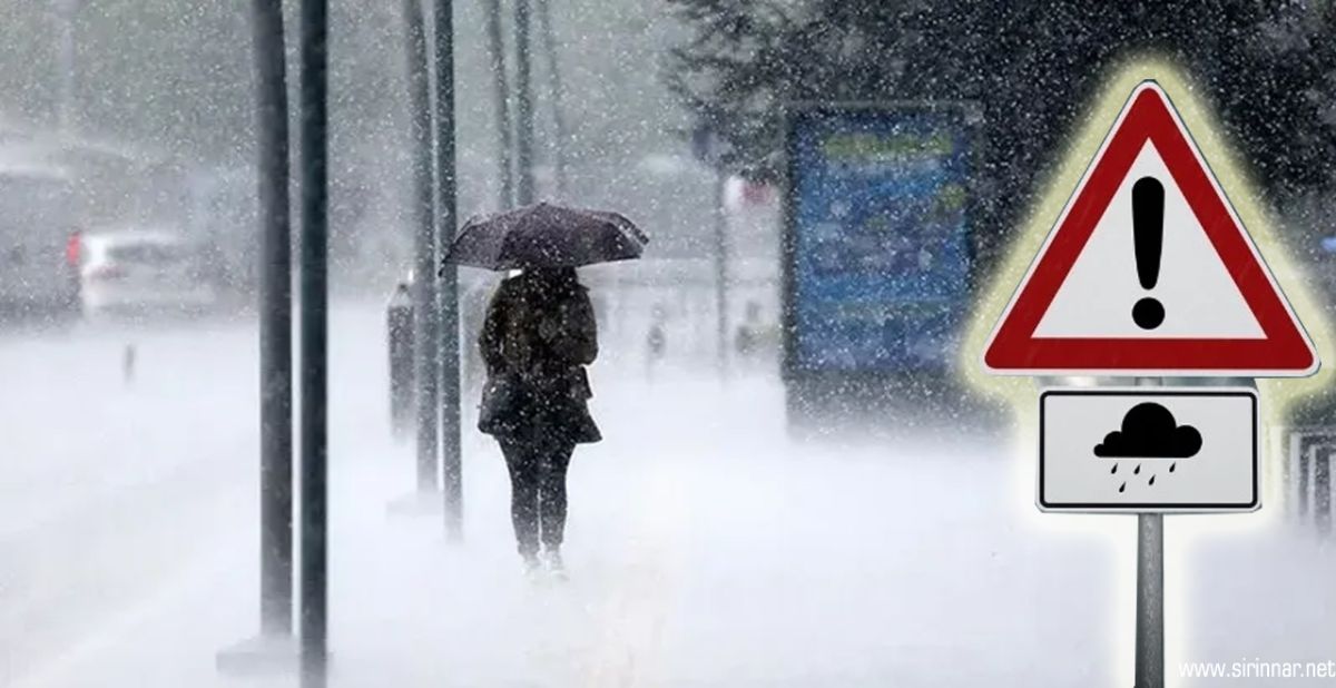 Meteoroloji'den Gaziantep'e Sarı Kodlu Sağanak ...