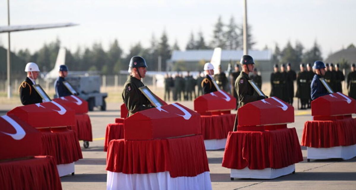 Mürted'de Son Veda: 20 Şehit Memleketlerine Uğurlandı