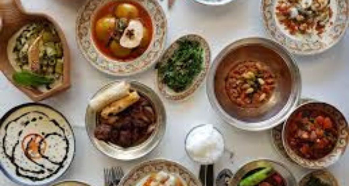Gaziantep Yöresel yemeklerimizden oluşan iftar menüsü
