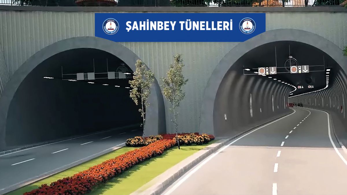 Gaziantep'in ilk tünel projesi adım adım ilerliyor