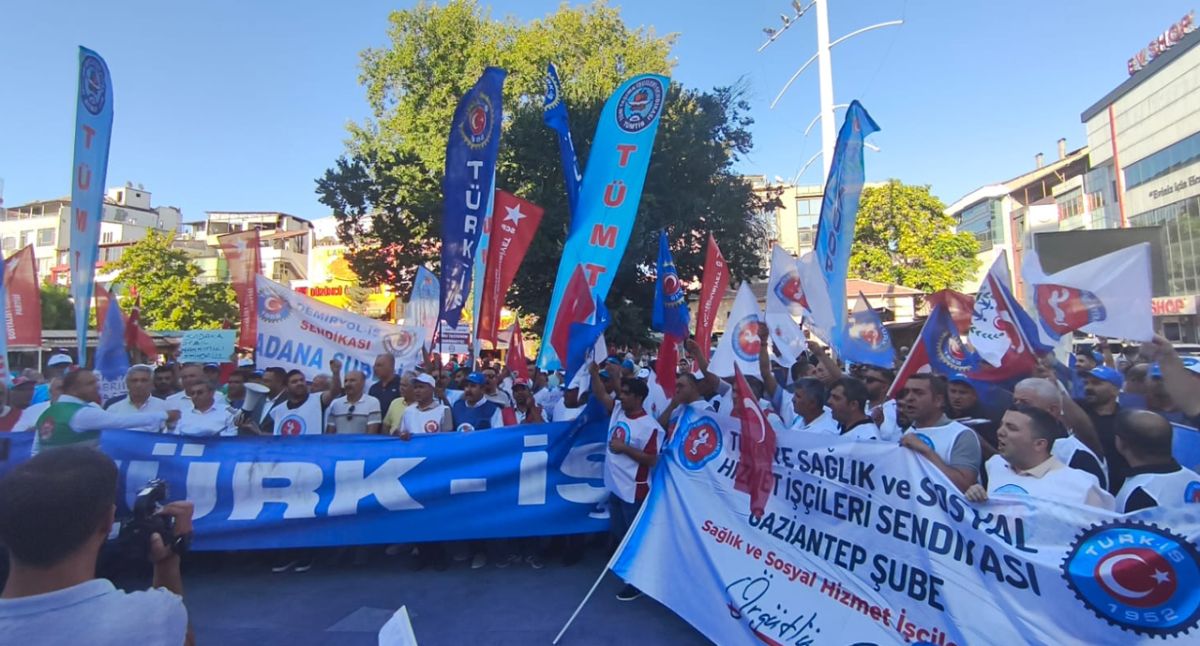 Gaziantep’te Kamu İşçilerinden Alanlarda Geçim ...
