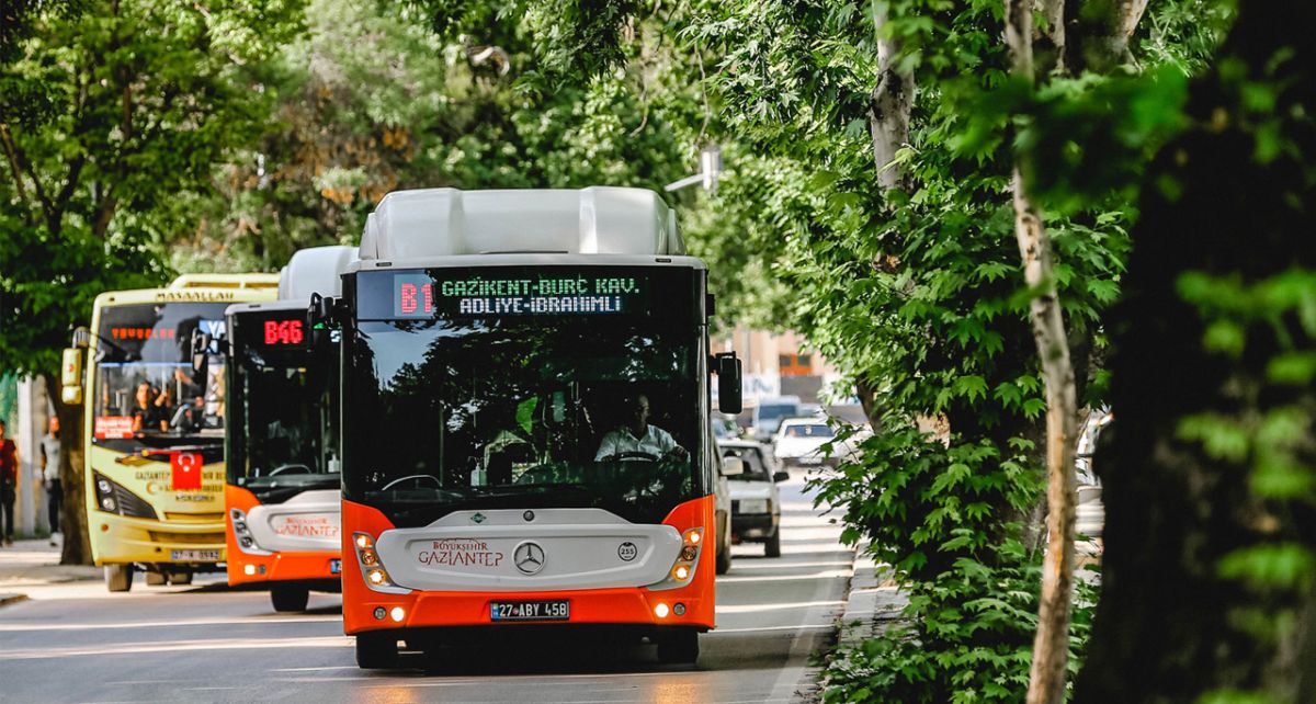 Gaziantep'te Bayram Boyunca Toplu Ulaşım Ücretsiz Olacak