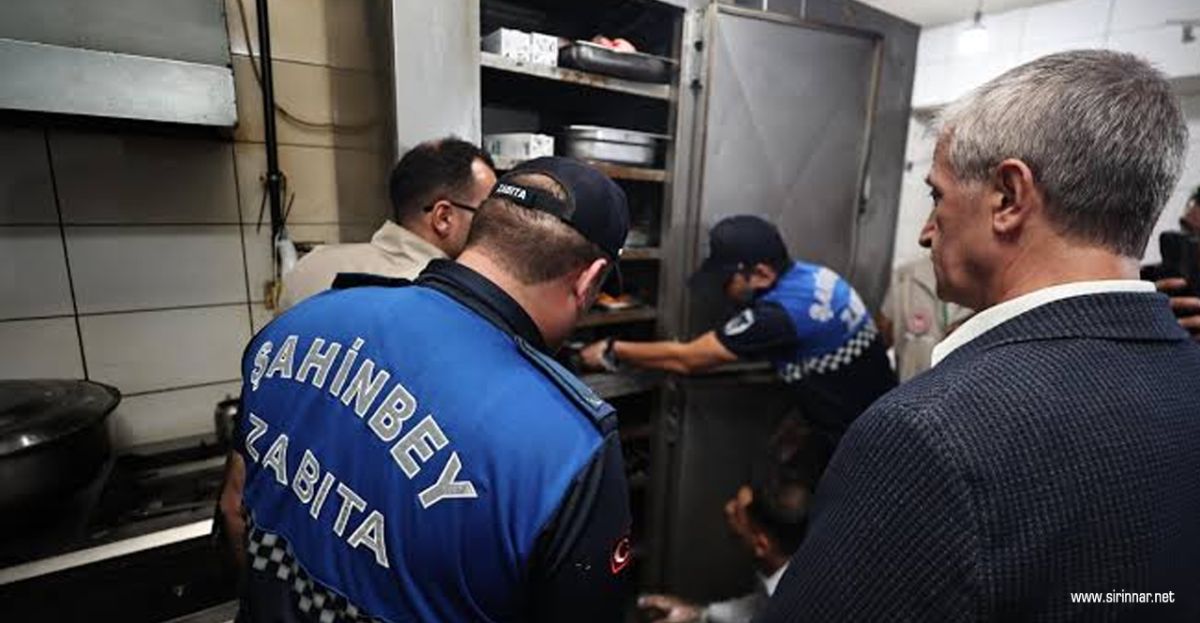 Şahinbey'de Zabıta Denetimlerinde 735 İşletme Mercek Altına Alındı