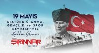 19 Mayıs Atatürk'ü Anma, Gençlik ve Spor Bayramımız Kutlu Olsun!