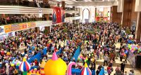 23 Nisan Çocuk Şenliğini 200 bin kişi ziyaret etti