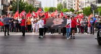 Coşkulu 19 Mayıs Kutlaması, Şehitkamil'de 'Bayraklı Büyük Yürüyüş'