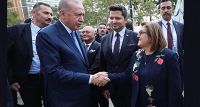 Cumhurbaşkanı Recep Tayyip Erdoğan’ı ABD’de Fatma Şahin karşıladı