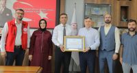 Gaziantep İl Milli Eğitim Müdürlüğü’ne 'Beslenme Dostu ve Fiziksel Aktiviteyi Destekleyen İş Yeri' Belgesi