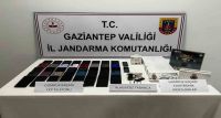 Gaziantep’te 2 milyon TL değerinde kaçak telefon ele geçirildi
