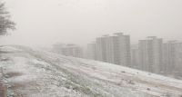 Gaziantep’te beklenen kar yağışı başladı