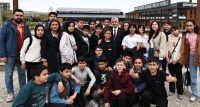 Başkan Tahmazoğlu, Gençlerle Geleneksel Sporlar Merkezi’nde Buluştu