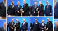 GSO TOBB Delegelerine Hizmet Şeref Belgesi Verildi