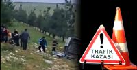 Şehitkamil’de Feci Kaza: İşçi Servisi Şarampole Yuvarlandı, 16 Yaralı