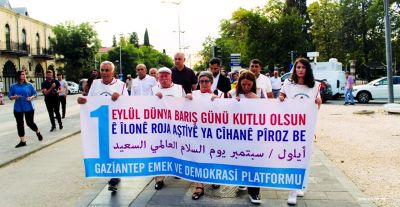 Barış Günü'nde Gaziantep'te Yürüyüş: İHD'den Meclis'e 'Kalıcı Çözüm' Çağrısı