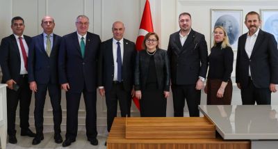 Alpaslan Group’tan Fatma Şahin’e Nezaket Ziyareti: Gaziantep’in Yeni Yatırımları Masaya Yatırıldı