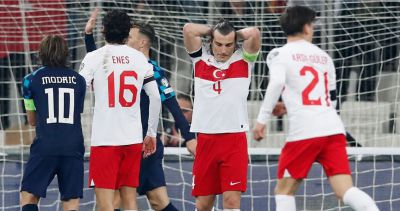 A Milli Takım, Hırvatistan'a mağlup oldu;0-2