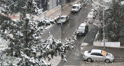Gaziantep’te Etkili Kar Yağışı, Kent Beyaza Büründü