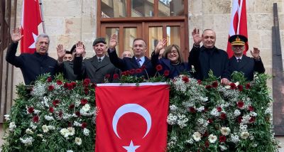 Atatürk'ün Gaziantep'e Gelişinin 92. Yıl Dönümü Coşkuyla Kutlandı