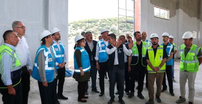 Kuzeyşehir Atık Su Arıtma Tesisi’nde inceleme: 145 bin kişiye hizmet verecek