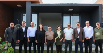 Bahçelievler Projesinde Örnek Daire ve Bahçe Tanıtımı Yapıldı