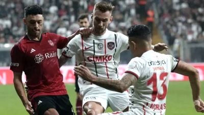 Gaziantep FK deplasmanda Beşiktaş'a 2-0 yenildi