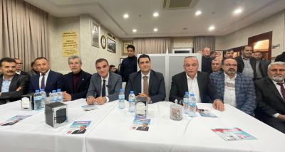 Gaziantep Büyükşehir Belediye Başkan Adayı Dr. Muzaffer Ertürk; 'Burada konuşmak beni çok duygulandırdı'