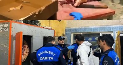 Şahinbey’de 1.500 Kg Bozuk Et İmha Edildi