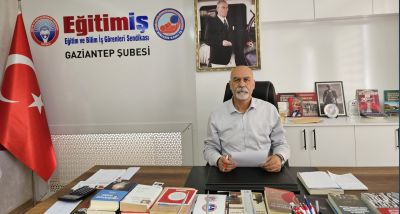 Eğitim İş Gaziantep Şube Başkanı Ali Arpat ; 'Toplumu Tek Tipleştiren Zihniyete Geçit Vermeyeceğiz!'