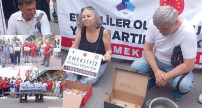 Emeklilerden Protesto: 'Gelin Siz de Biraz Bedel Ödeyin'