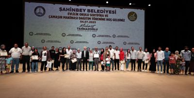 Şahinbey’in Evlilik Okulu’ndan 552 Çift Daha Mezun Oldu