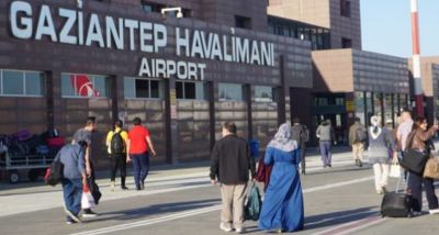 Gaziantep Havalimanı'nda Eylül Ayında Yolcu Sayısı 266 Bin 740 Kişiye Ulaştı