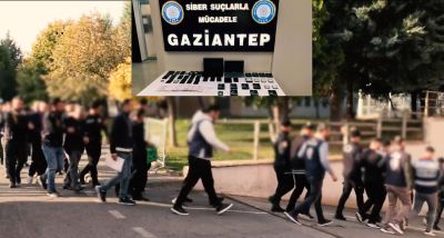 Gaziantep'te Yasa Dışı Bahis Operasyonu: 19 Gözaltı