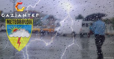 Gaziantep’te 5 Günlük Sağanak Alarmı: Cumartesi Kuvvetli Yağışa Dikkat!