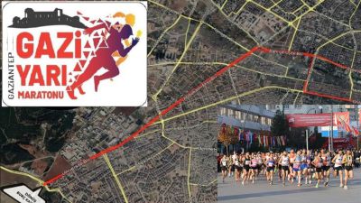 Gaziantep'te Gazi Yarı Maratonu için bazı yollar kapanıyor
