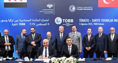 Gaziantep ve Halep Sanayi Odaları Arasında Tarihi İş Birliği