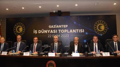 GSO'da 'Gaziantep İş ve Ekonomi Dünyası ile İstişare Toplantısı' gerçekleştirildi