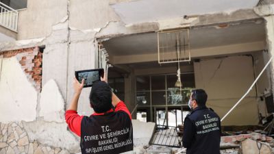 Gaziantep'te hasar tespitinde sona yaklaşıldı