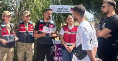 Gaziantep'te Jandarmadan Öğrencilere Güvenlik ve Farkındalık Eğitimi