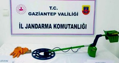 Gaziantep'te Kaçak Kazı Yapan 3 Kişi Yakalandı