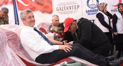 Başkan Tahmazoğlu'ndan Kan Bağışına Davet