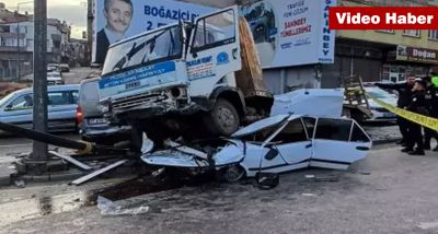 Gaziantep'in göbeğinde feci kaza!