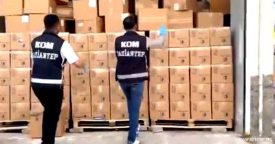 Gaziantep’te Kaçak İlaç Operasyonu: 83 Bin Adet Ele Geçirildi