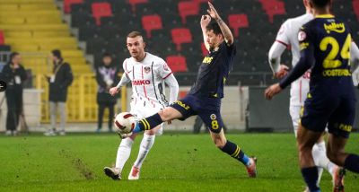Gaziantep FK Ziraat Türkiye Kupası'ndan elendi ; 0-2