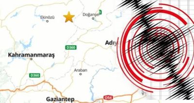 Kahramanmaraş’ta korkutan deprem!