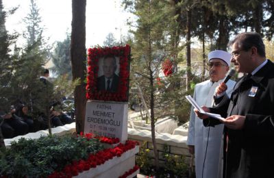 Mehmet Erdemoğlu ölümünün 16. yılında mezarı başında anıldı