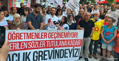 Öğretmenlerin Açlık Grevinde 4.Gün!