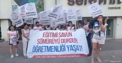 Öğretmen Sendikası’ndan TÖDER Önünde Direniş: 'Taban Maaş ve Güvencesizlik Son Bulmalı'