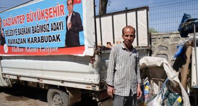 Gaziantep'te kağıt toplayıcısı adaydan büyük başarı,köklü partileri geride bıraktı