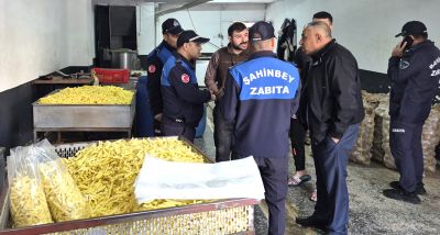 Halk Sağlığı Denetimi: 600 Kilo Patates Cipsine El Konuldu