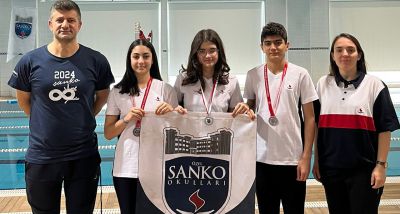 SANKO Okulları yüzmede bölge şampiyonu oldu